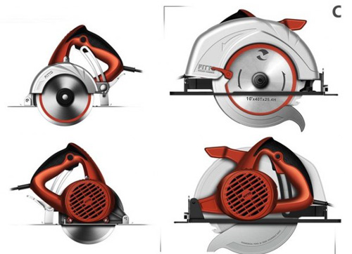 電鋸電鉆工具產品設計